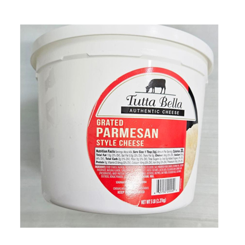 [LAQUPARMOTB01] PARMESANO MOLIDO TUTTA BELLA (1 X 2.27 KGS)